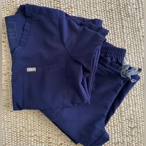 Figs scrub set - Navy / size XS